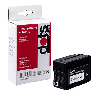 Image dots schwarz Tintenpatrone ersetzt HP 932XL (CN053AE)