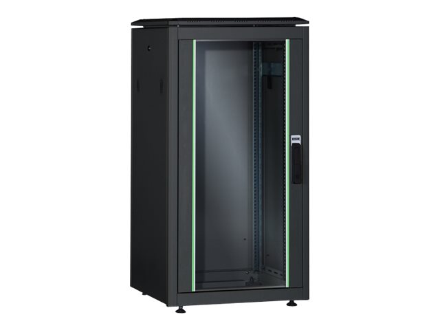 Image DIGITUS 26U Netzwerkschrank Unique Serie 1342x800x1000mm Farbe schwarz RAL 9005