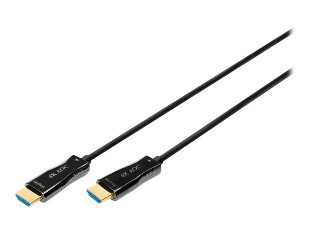 Image DIGITUS HDMI AOC Hybrid Glasfaserkabel, UHD 4K, 20 m