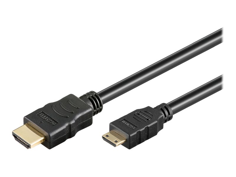 Image Goobay HDMI Kabel 3m HighSpeed wE (PL)mini St/ HDMI St