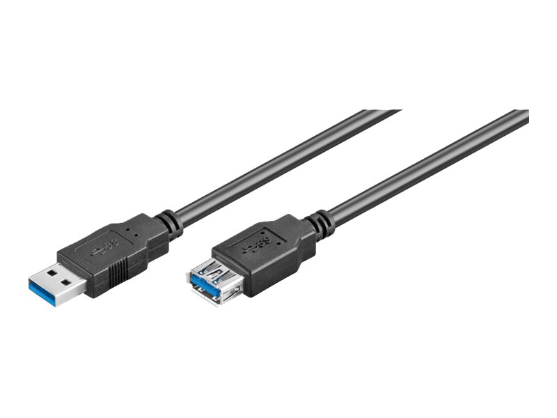 Image WENTRONIC goobay - USB3.0 Kabel - USB Typ A, 4-polig (M) - USB Typ A, 4-polig (