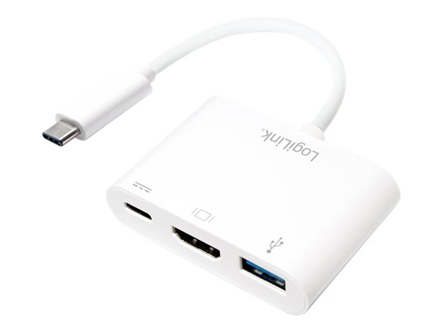 Image LOGILINK UA0258 USB 3.1 Adapter USB Type-C zu HDMI+USB