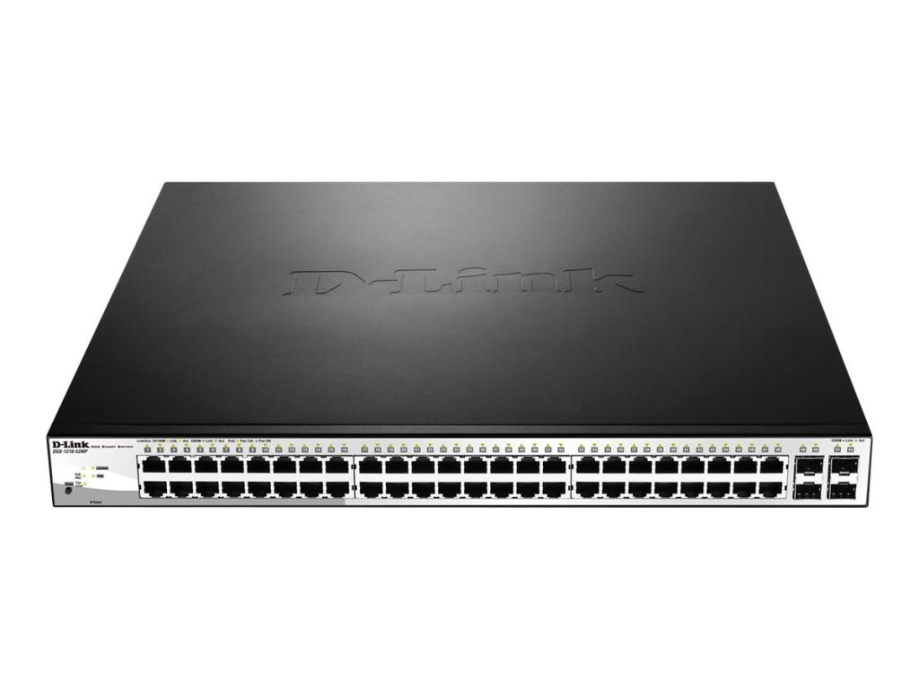 Image D-LINK 52-Port Layer2 Smart Managed 48x PoE Gigabit Switchdlink|green 3.0, 48x 