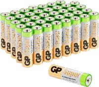 Image GP BATTERIES Super Mignon (AA)-Batterie Alkali-Mangan 1.5 V 40 Stück (030E15AS4