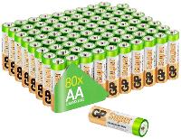 Image GP BATTERIES Super Mignon (AA)-Batterie Alkali-Mangan 1.5 V 80 St.