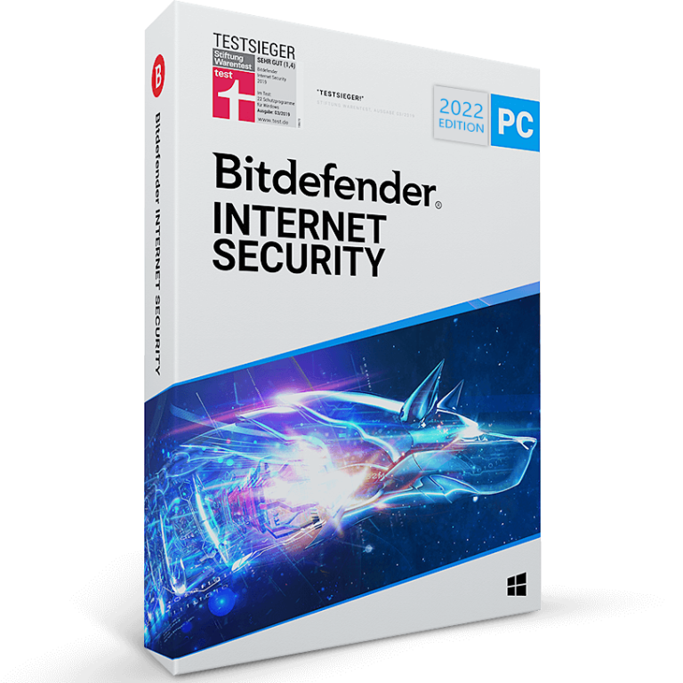 Image BITDEFENDER Internet Security  3 Geräte 18 Monate Box