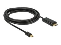Image  HDMI-A Stecker 3 m schwarz 4K