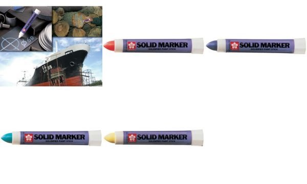 Image SAKURA Industriemarker Solid Marker Original, blau