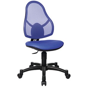 Image Topstar Kinderdrehstuhl Open Art® Junior, 71430S18 blau, schwarz Stoff