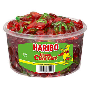 Image HARIBO HAPPY CHERRIES Fruchtgummi 150 St.