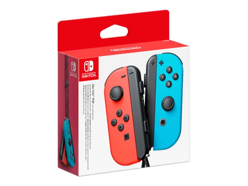 Image NINTENDO Switch Joy-Con Controller 2er-Set Neon-Rot/Neon-Blau