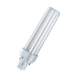 Image OSRAM Kompaktleuchtstofflampe DULUX D, 18 Watt, G24d-2