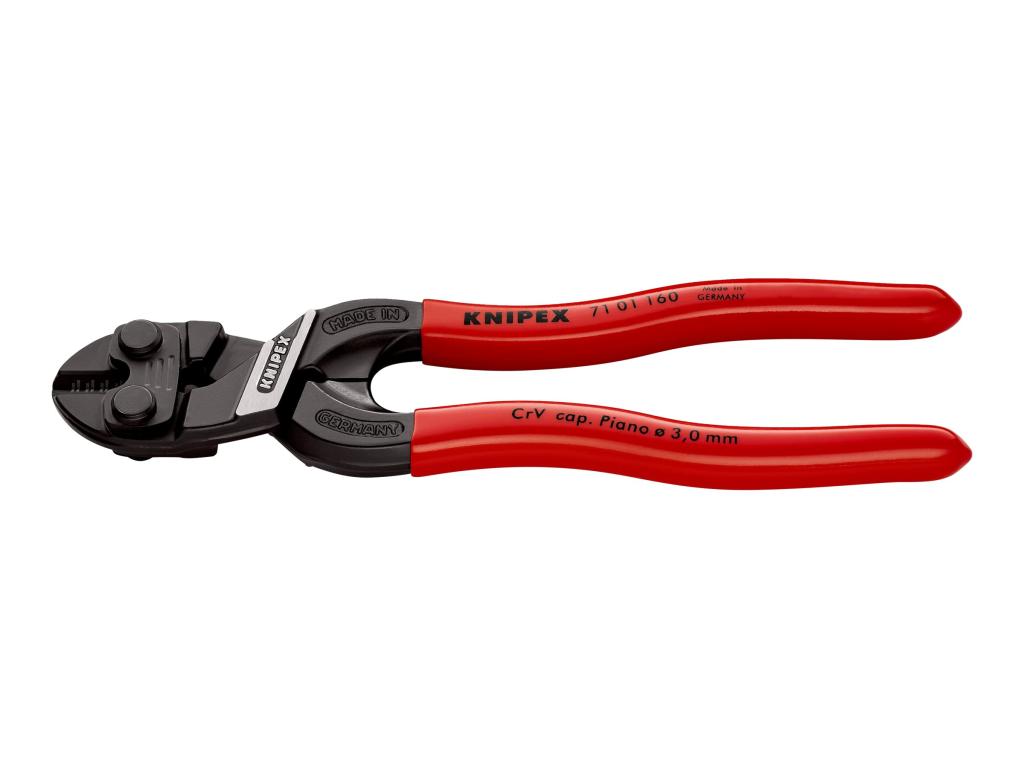 Image KNIPEX Kompakt-Bolzenschneider CoBolt® 71 01 160 4003773082668 atramentiert 16,0 cm