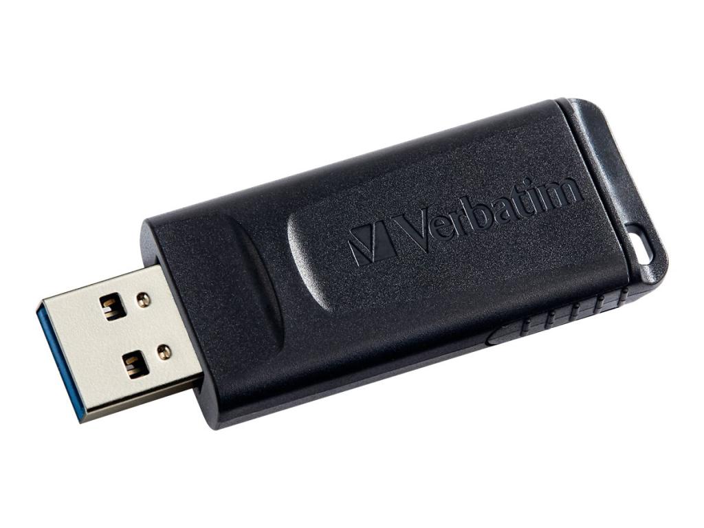 Image 16GB VERBATIM DRIVE SLIDER USB Stick USB2.0 schwarz