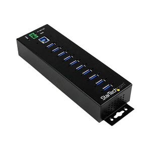 Image StarTech.com USB-Hub 10-fach schwarz