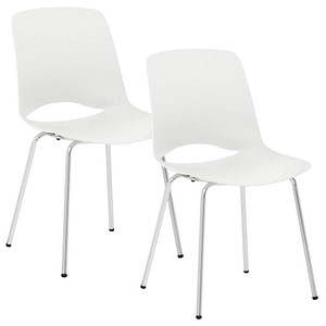 Image 2 Mayer Besucherstühle 2520_02 weiß Kunststoff