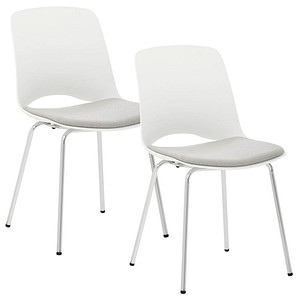 Image 2 Mayer Besucherstühle 2521_02 weiß Kunststoff