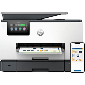 Image HP OfficeJet Pro 9130b 4 in 1 Tintenstrahl-Multifunktionsdrucker grau