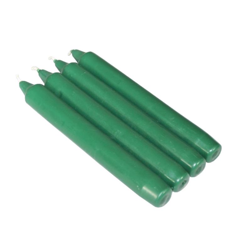 Image Tafelkerzen 175 x 21,5 mm, 4 Stück/Pack | grün 