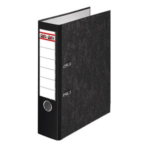 Image dots Ordner schwarz marmoriert Karton 8,0 cm DIN A4