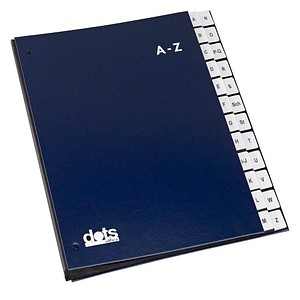 Image dots Pultordner A-Z blau