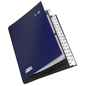 Image dots Pultordner 1-31 blau