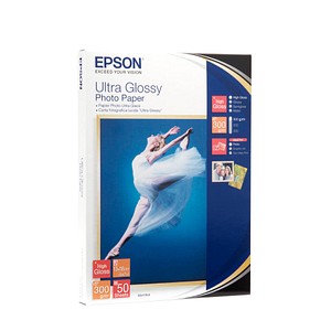 Image EPSON Fotopapier S041944 13,0 x 18,0 hochglänzend 300 g/qm 50 Blatt