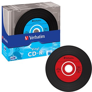 Image 10 Verbatim CD-R Vinyl 700 MB