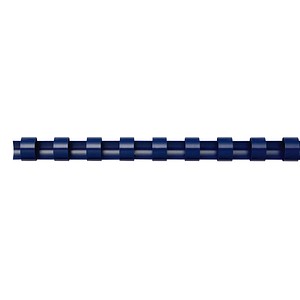 Image 100 Fellowes Kunststoffbinderücken blau für 120 Blatt