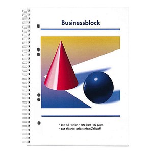 Image 5 Collegeblöcke Kugel und Kegel DIN A5 liniert