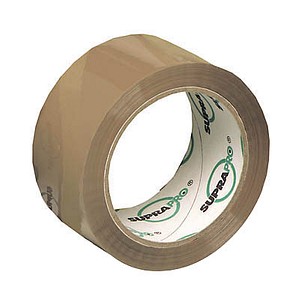 Image SUPRA Packband SUPRAPRO braun 50,0 mm x 66,0 m 1 Rolle