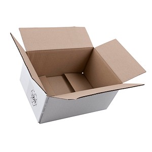 Image 20 Nestler Wellpapp-Faltkartons 1-wellig weiß 31,5 x 22,5 x 15,7 cm Außenmaß