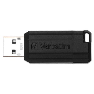 Image Verbatim USB-Stick PinStripe schwarz 64 GB