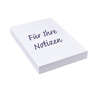 Image Notizpapier weiß DIN A5, ca. 250 Blatt, 1 Pack