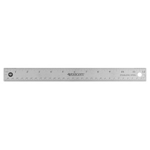 Image WESTCOTT Lineal 30,0 cm, grau