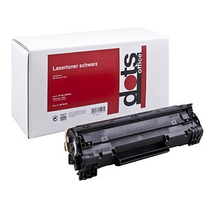 Image dots schwarz Toner ersetzt HP 35A (CB435A)