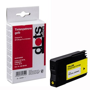 Image dots gelb Tintenpatrone ersetzt HP 951XL (CN048AE)
