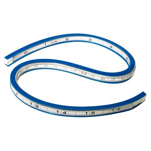 Image WESTCOTT Kurvenlineal TC-385 weiß