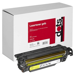 Image dots gelb Toner ersetzt HP 507A (CE402A)