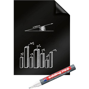Image Legamaster Flipchart-Folie Magic-Chart Blackboard blanko 60,0 x 80,0 cm, 25 Blatt