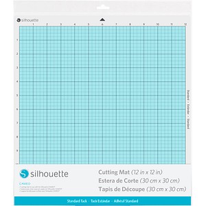 Image Silhouette CUT-MAT-12-3T Schneidematte für Schneideplotter normal klebend 305 x 305 mm (12 x 12 Zoll)