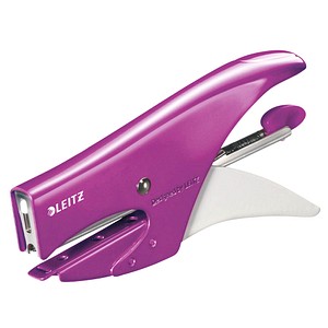 Image LEITZ Heftzange WOW, Heftleistung: 15 Blatt, violett