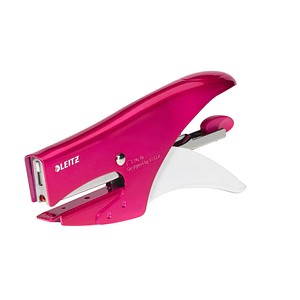 Image LEITZ Heftzange 5531 WOW pink-metallic