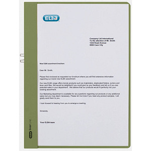 Image 50 ELBA Klemmhefter  grün