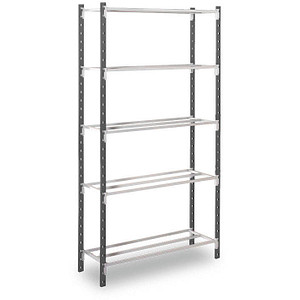 Image Manorga Schwerlastregal AAZ2012605ND00014 lichtgrau, graphitgrau 125,0 x 60,0 x 200,0 cm
