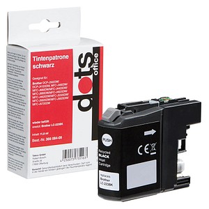 Image dots schwarz Tintenpatrone ersetzt brother LC-223BK