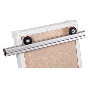 Image EICHNER Wandschienen silber für EICHNER Plantafel Flexo-Board