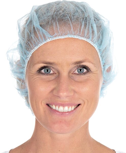 Image HYGONORM Baretthaube Bettina Light, 530 mm, blau