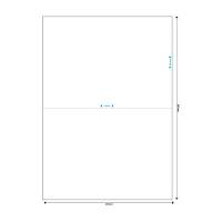 Image MEDIARANGE Etiketten weiß 210x148,5mm 100 Stück