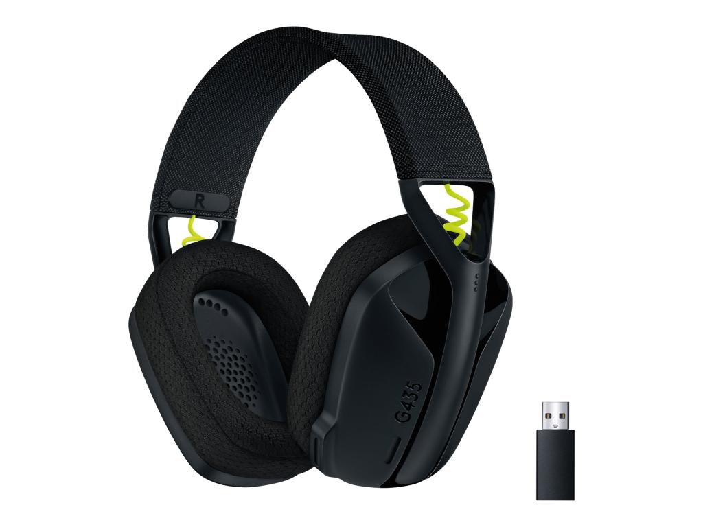 Image LOGITECH G435 LIGHTSPEED Wless Gaming HeadsetBLCK